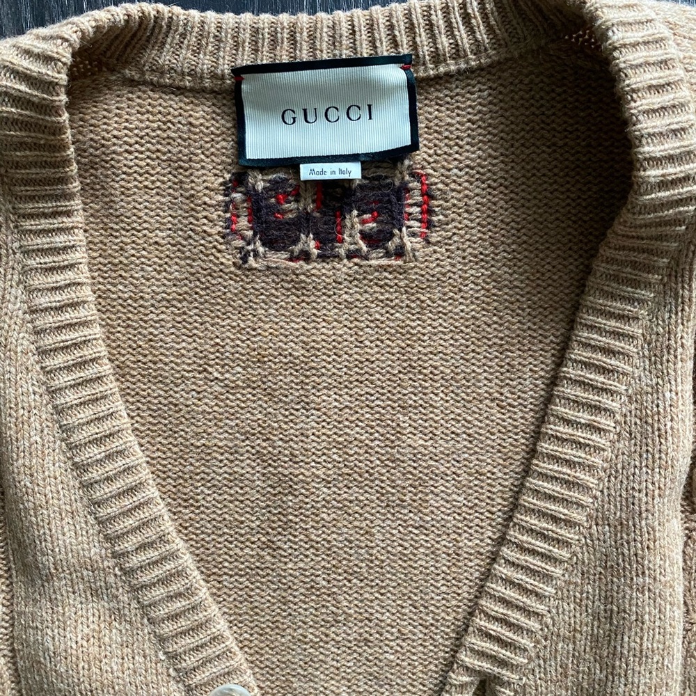 Gucci cable cardigan small - Picture 3 of 9